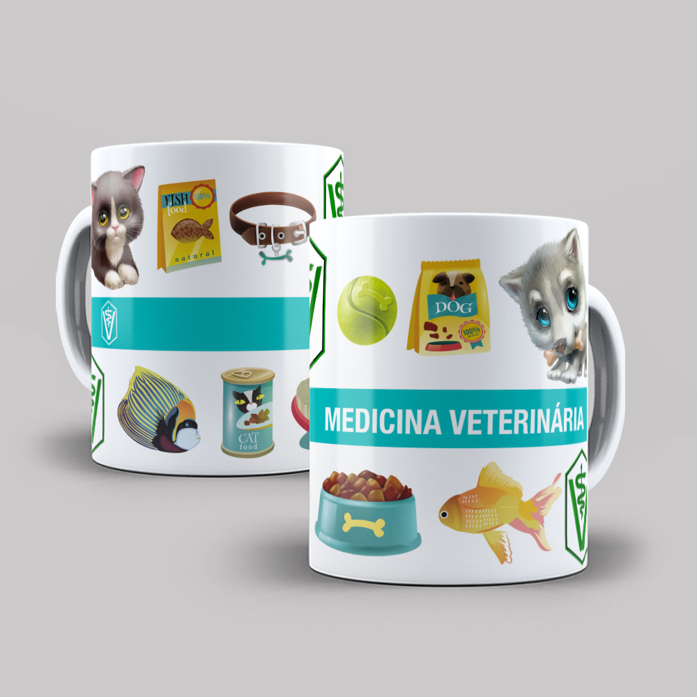 caneca veterinário