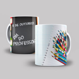 caneca dia do professor