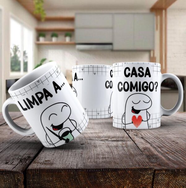 caneca limpa a casa comigo