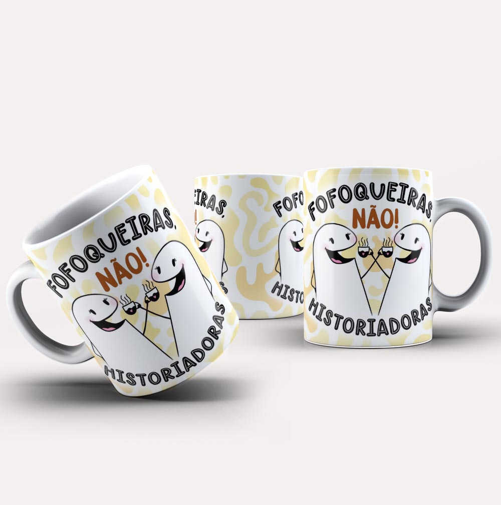 caneca flork fofoqueiras