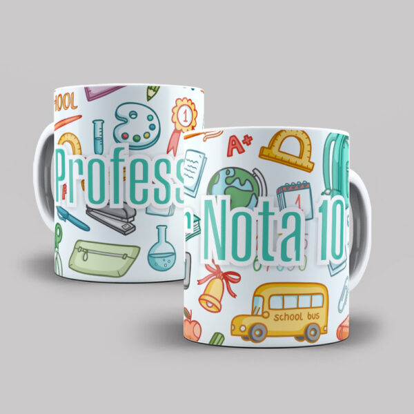 caneca professor