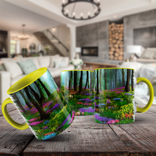 caneca floresta densa