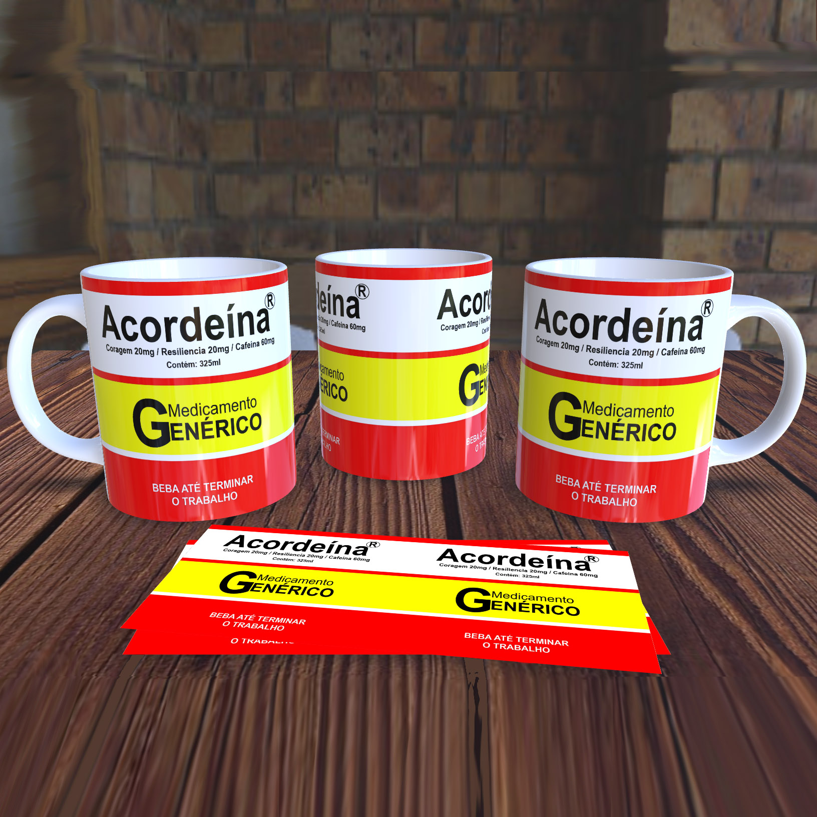 Caneca Acordeina