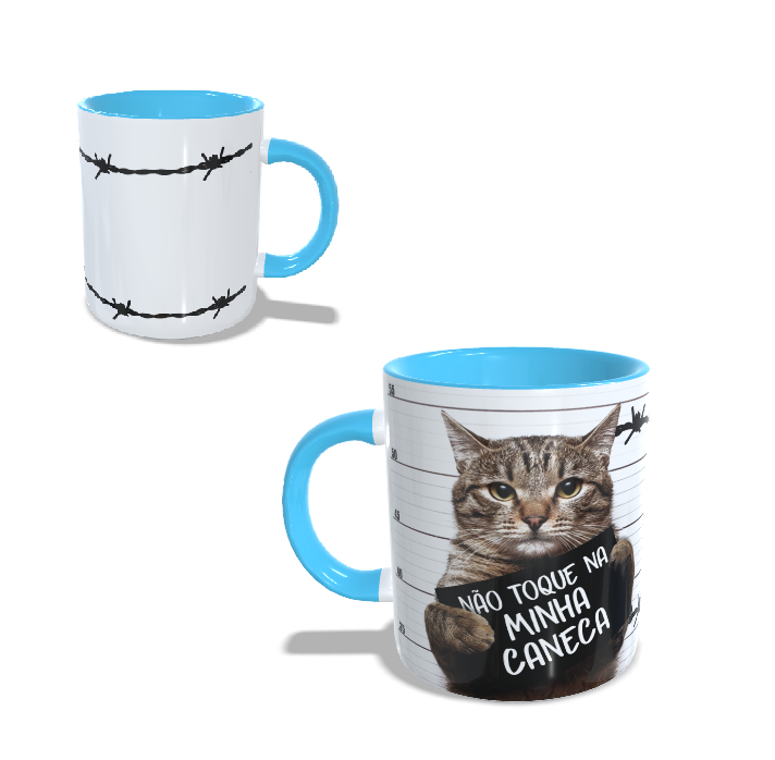 caneca gatinho ciumento