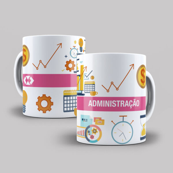 Caneca profissional de administração