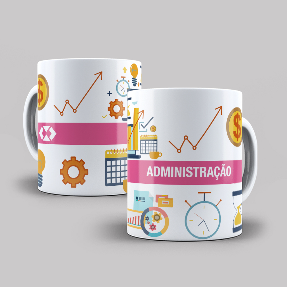 Caneca profissional de administração