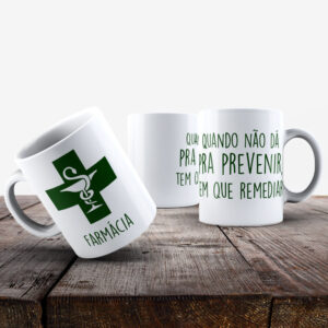 caneca faculdade de farmacia