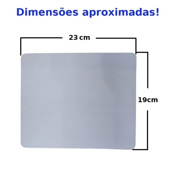 mousepad dimensões