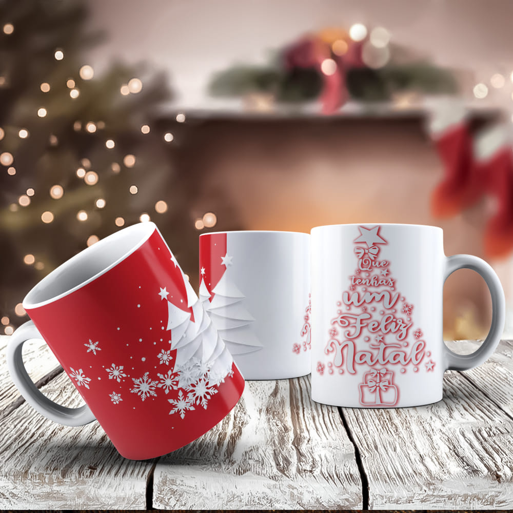 Caneca de Natal Natalina