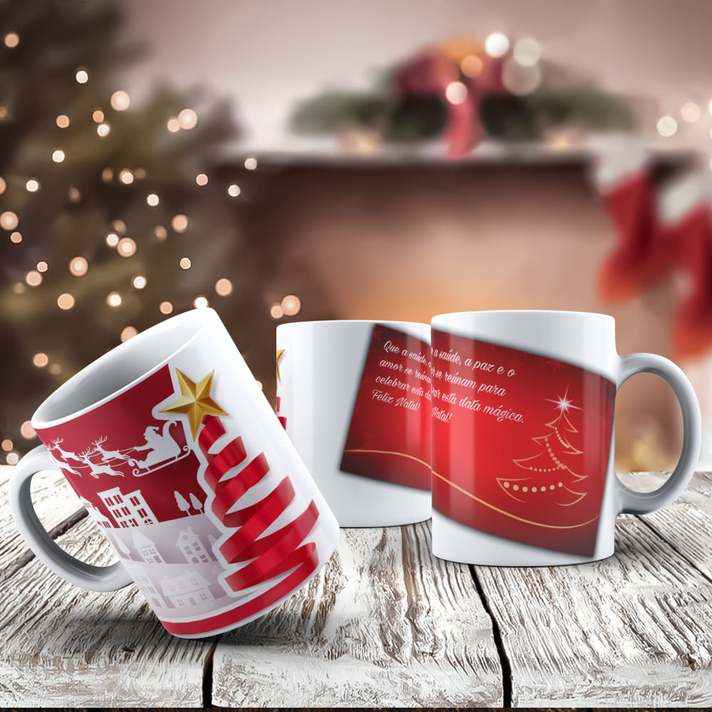 Caneca de Natal Natalina