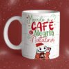 Cafe alegria natalina caneca personalizada