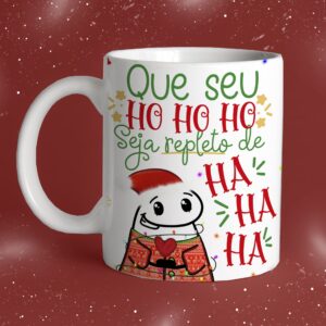 Caneca de Natal ho ho ho