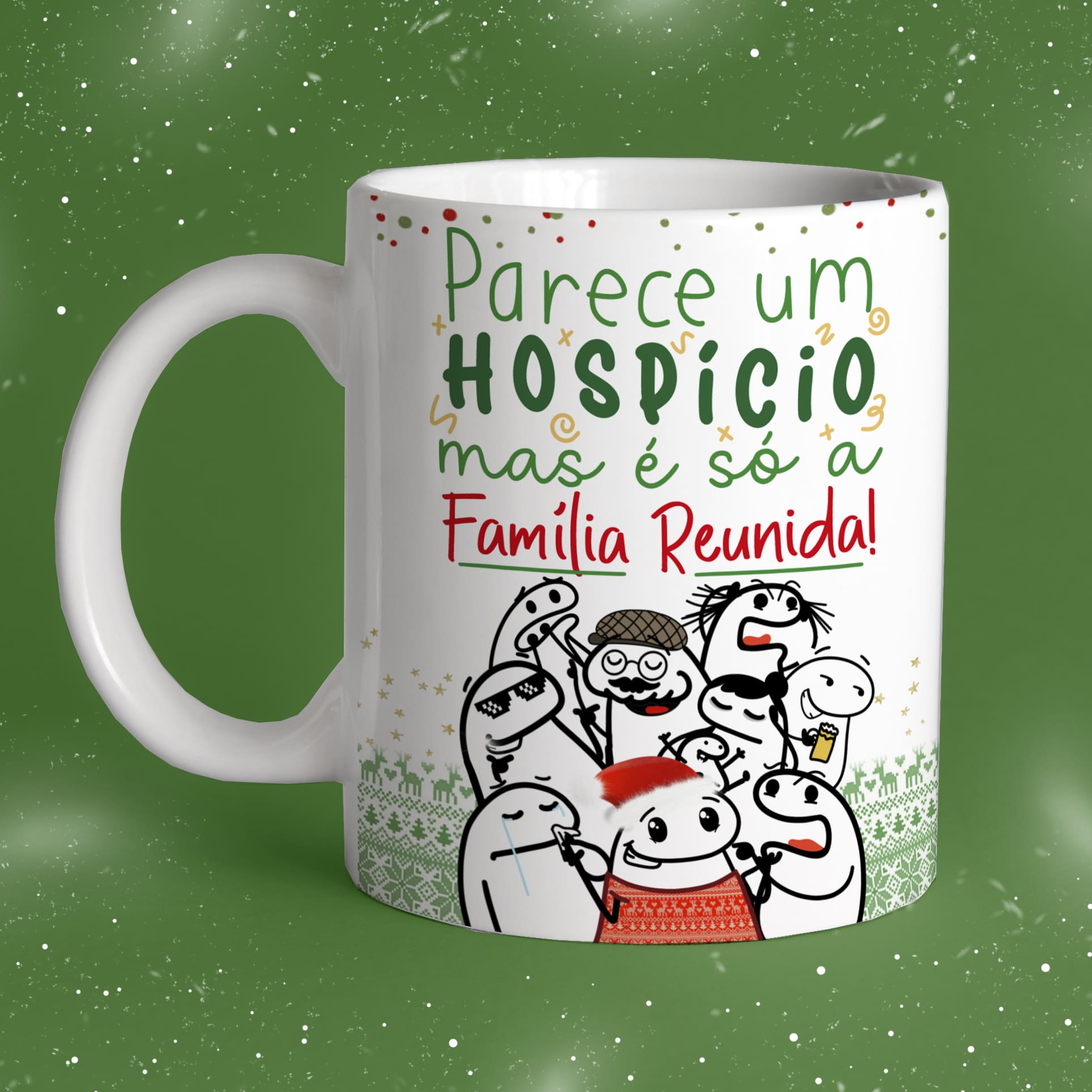 Familia parece um hospicio