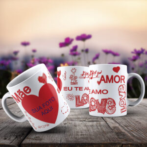 Caneca Mãe te amo