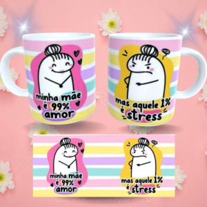 caneca mae flork 1% stress