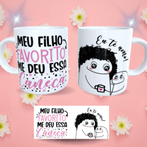 caneca do filho favorito flork bento