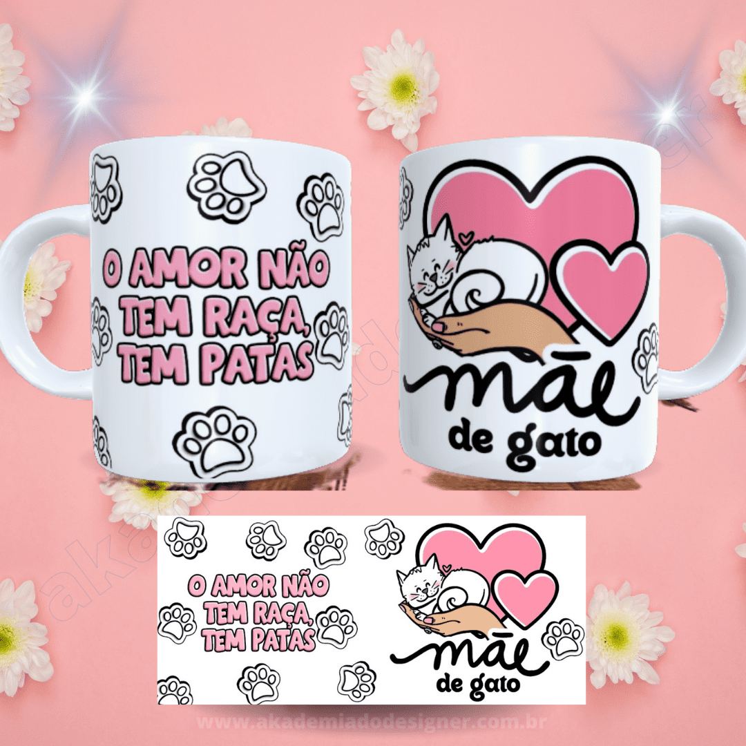 Caneca Mãe de Gato