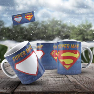 caneca super mãe com foto