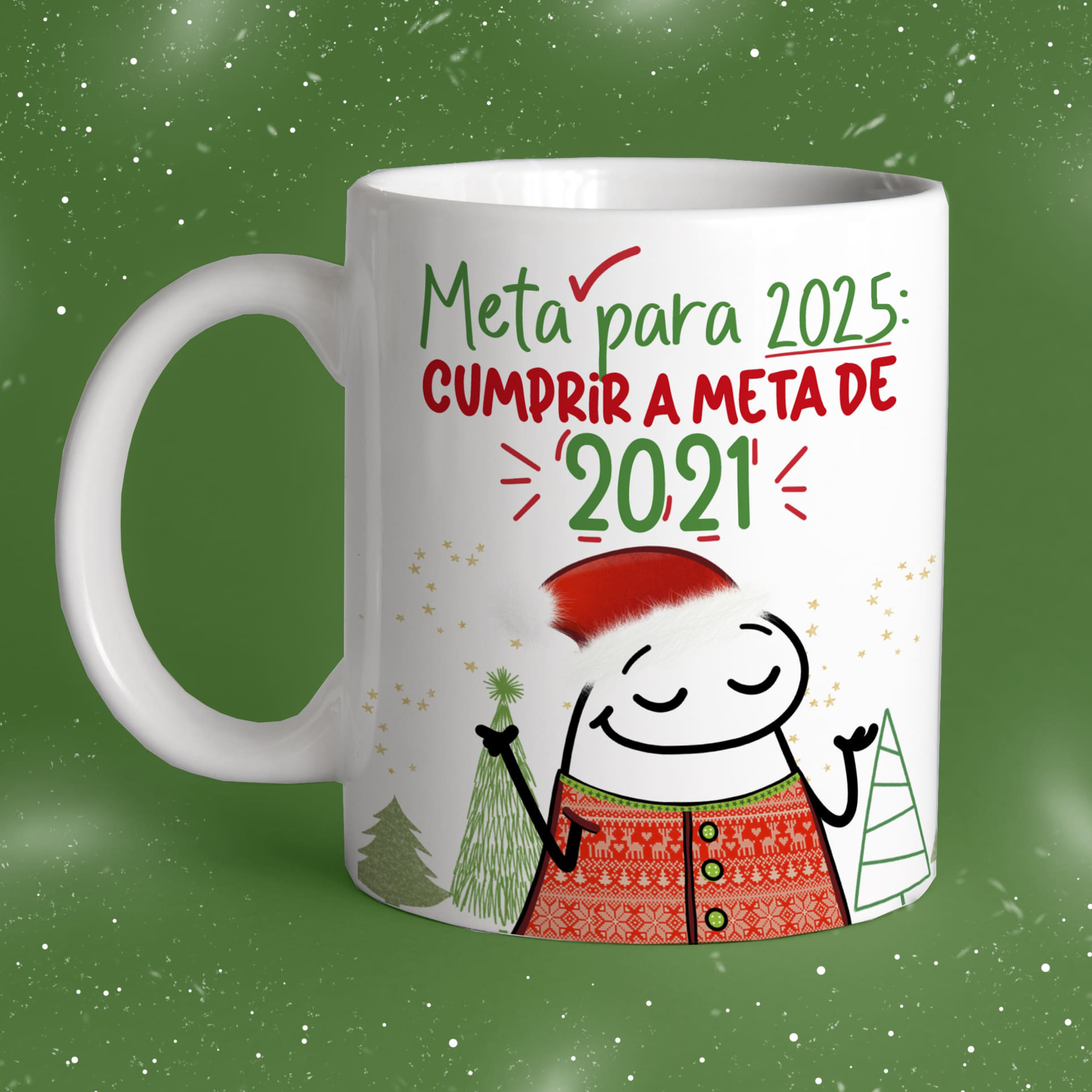 caneca Meta para 2025