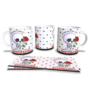 caneca dia dos namorados solteira caveira comedia