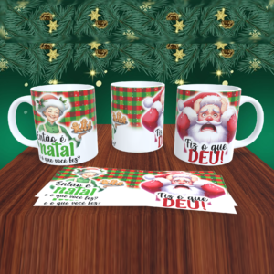 caneca fiz o que deu